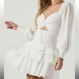 Astr white dress